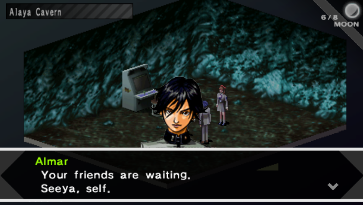 Persona 1 Talking to Self